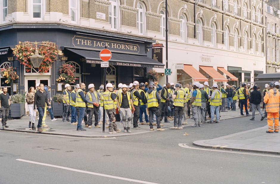 Industry professionals at work